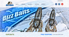 Desktop Screenshot of bizzbaits.com